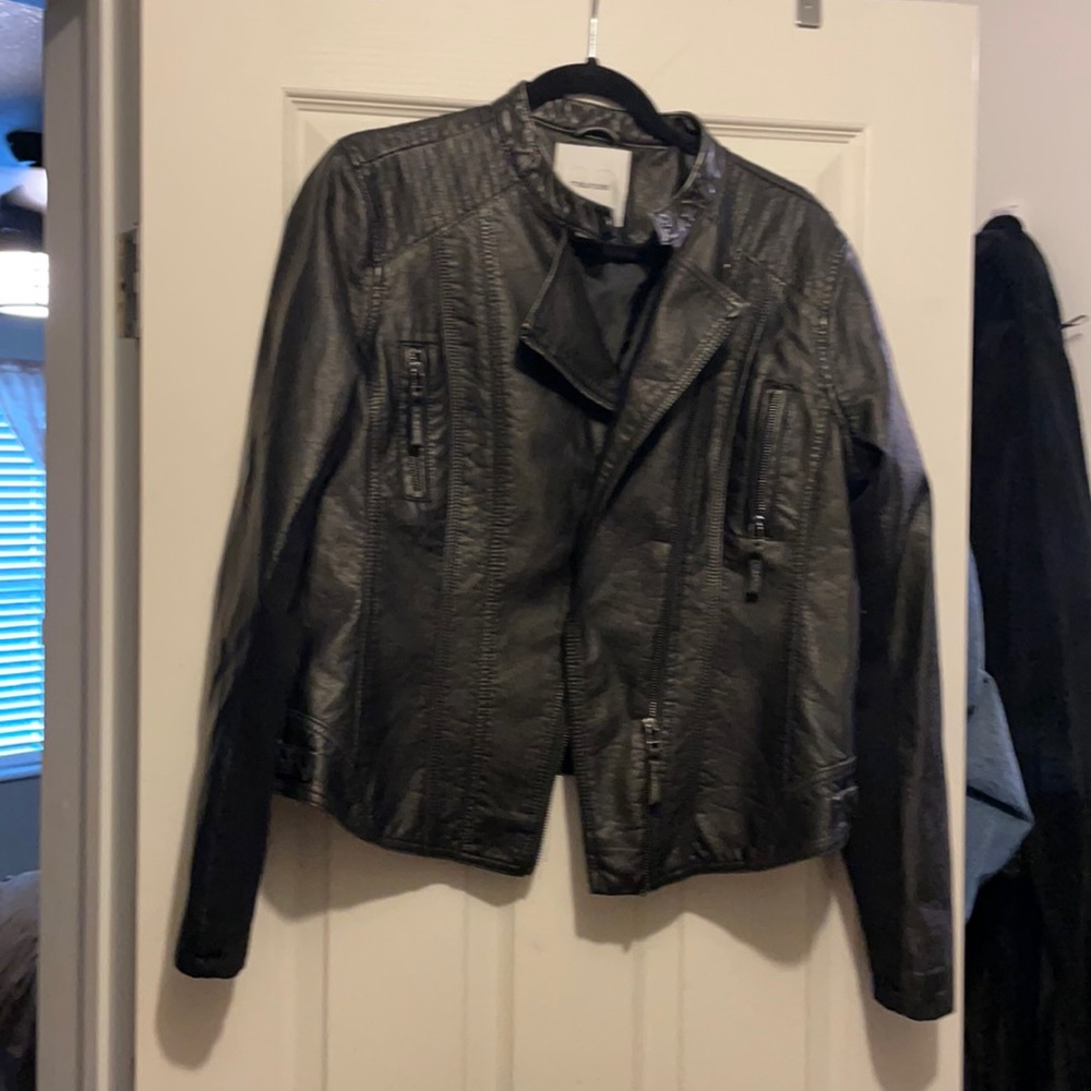 Pleather jacket